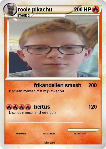 Pokemon rooie pikachu