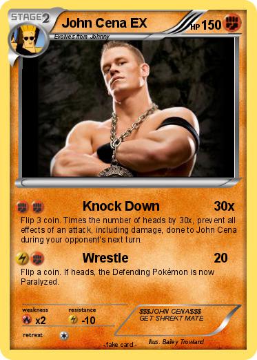 Pokemon John Cena EX