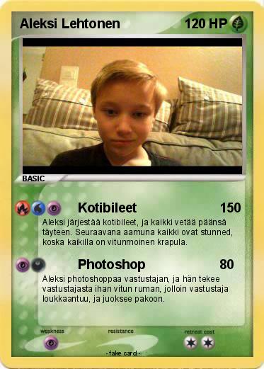 Pokemon Aleksi Lehtonen