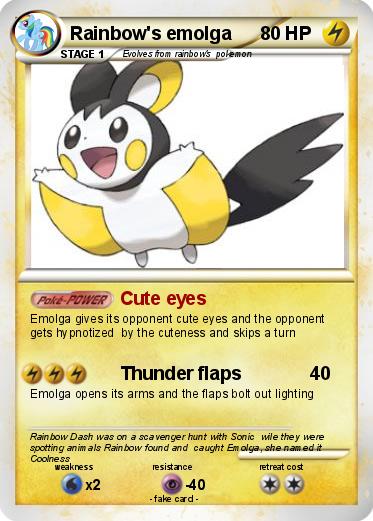 Pokemon Rainbow's emolga