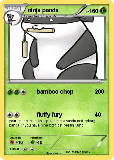 Pokemon ninja panda