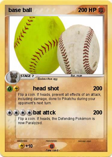 Pokemon base ball