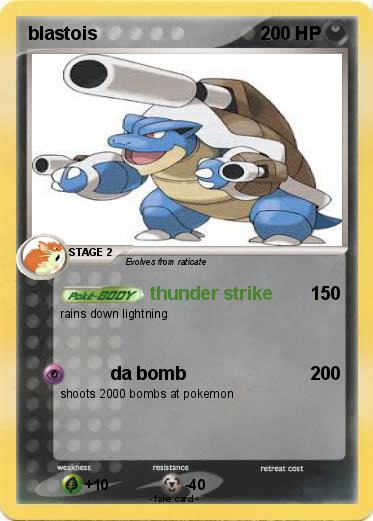 Pokemon blastois