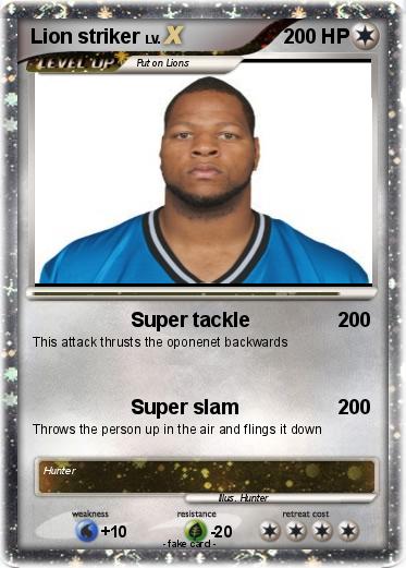 Pokemon Lion striker