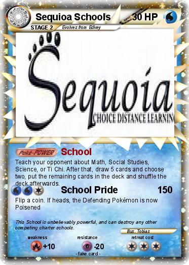 Pokemon Sequioa Schools