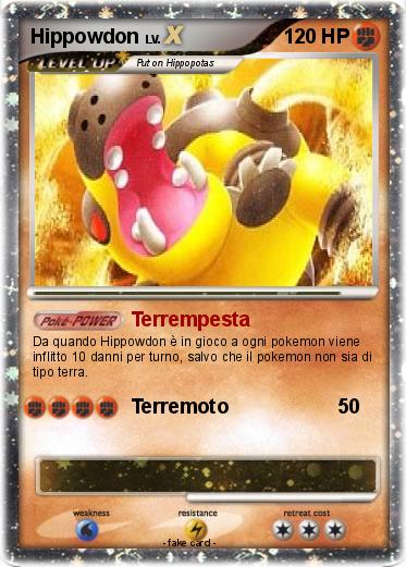 Pokemon Hippowdon
