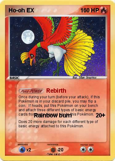 Pokemon Ho-oh EX