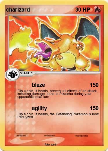 Pokemon charizard