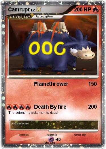 Pokemon Camrupt
