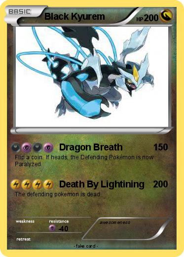 Pokemon Black Kyurem