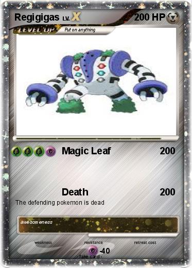 Pokemon Regigigas