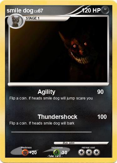 Pokemon smile dog