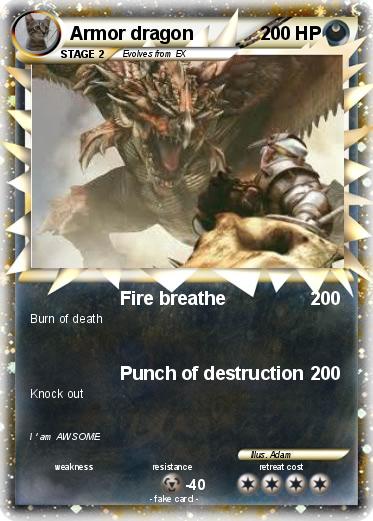 Pokemon Armor dragon