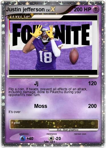 Pokemon Justin jefferson