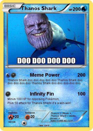 Pokemon Thanos Shark