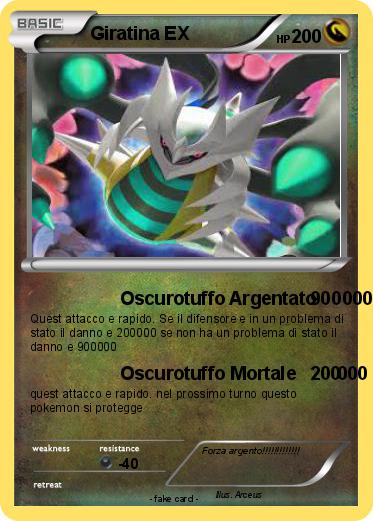 Pokemon Giratina EX