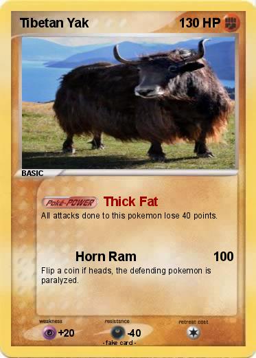 Pokemon Tibetan Yak