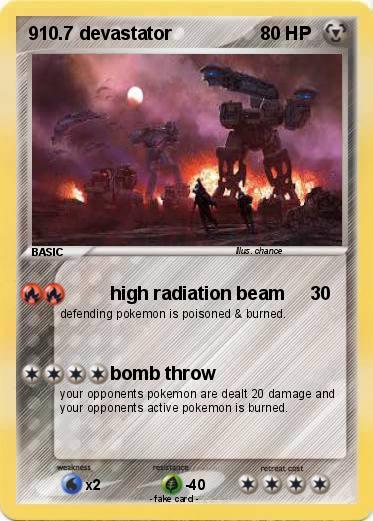 Pokemon 910.7 devastator
