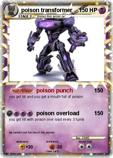 Pokemon poison transformer