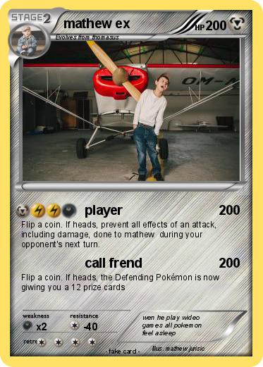 Pokemon mathew ex