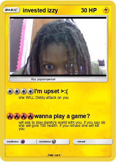 Pokemon invested izzy