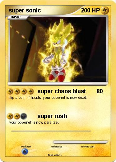 Pokemon super sonic