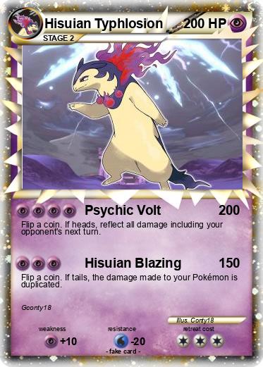 Pokemon Hisuian Typhlosion
