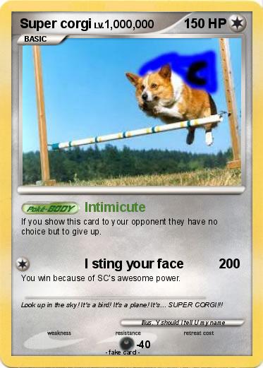 Pokemon Super corgi