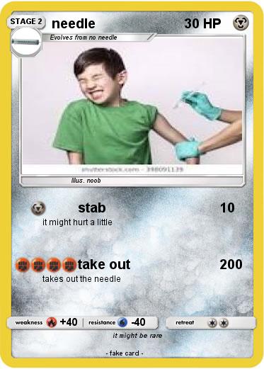 Pokemon needle