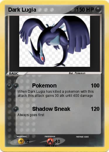 Pokemon Dark Lugia