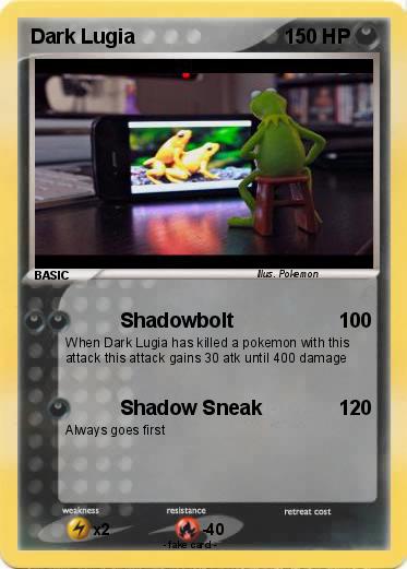 Pokemon Dark Lugia