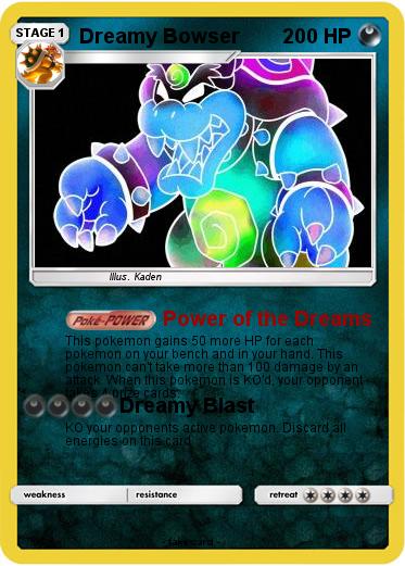 Pokemon Dreamy Bowser