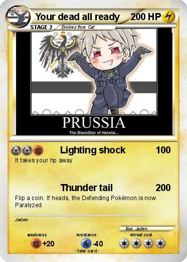 Pokemon Your dead all ready