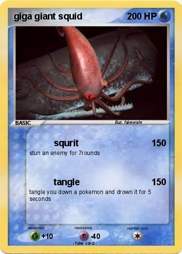 Pokemon giga giant squid