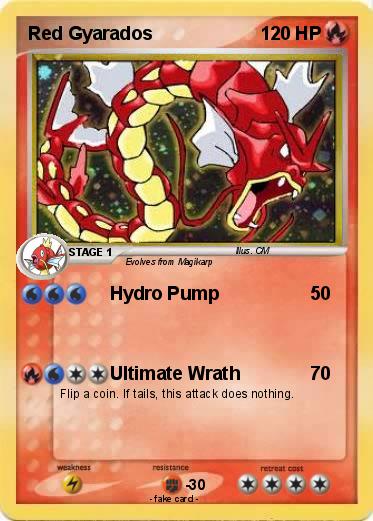 Pokemon Red Gyarados
