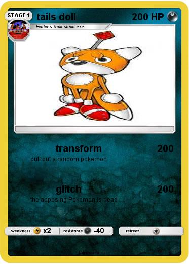 Pokemon tails doll
