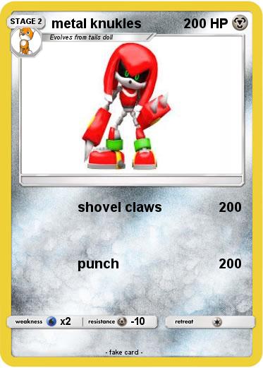 Pokemon metal knukles