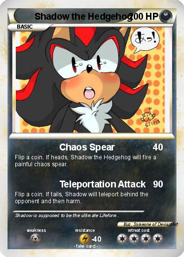 Pokemon Shadow the Hedgehog