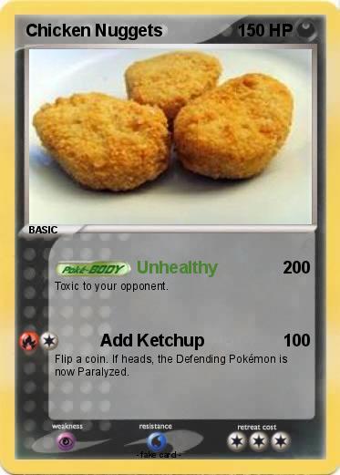 Pokemon Chicken Nuggets