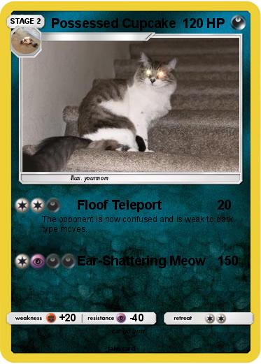 Pokemon Possessed Cupcake