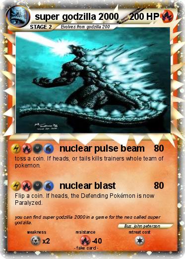 Pokemon super godzilla 2000