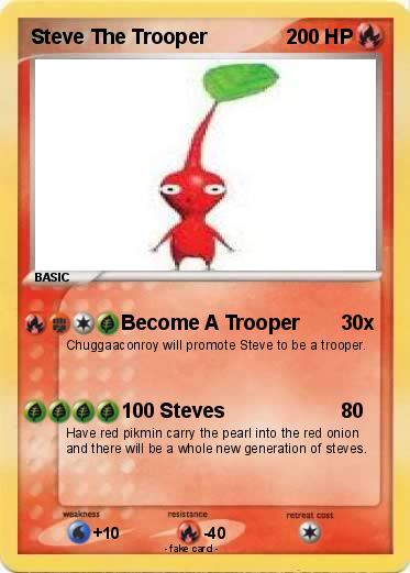 Pokemon Steve The Trooper