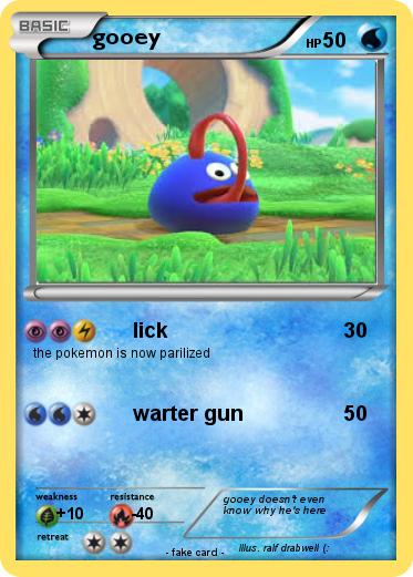 Pokemon gooey