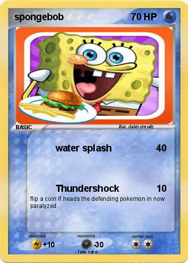Pokemon spongebob