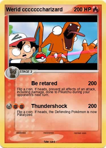 Pokemon Werid cccccccharizard
