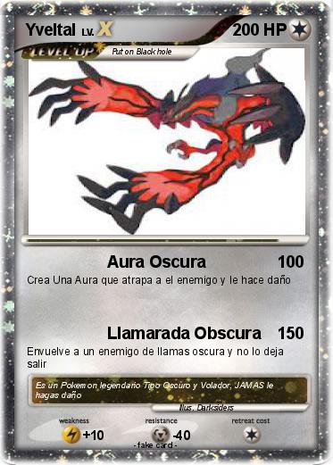 Pokemon Yveltal