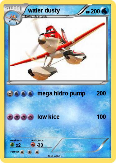 Pokemon water dusty