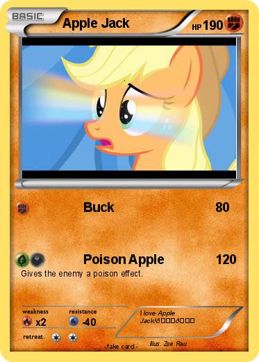 Pokemon Apple Jack