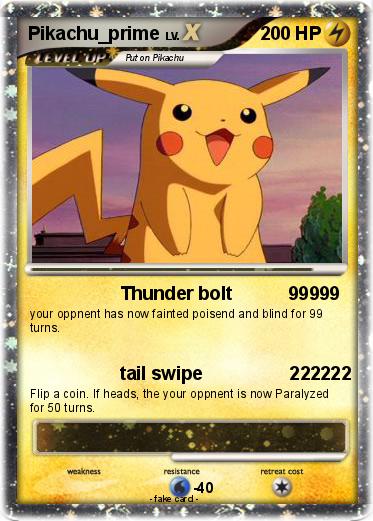 Pokemon Pikachu_prime