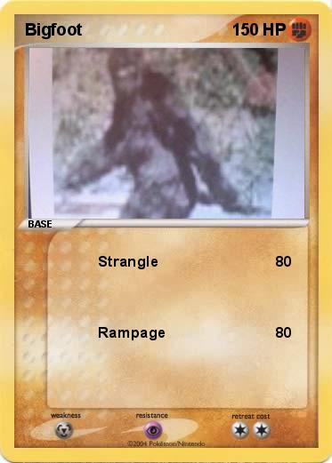 Pokemon Bigfoot